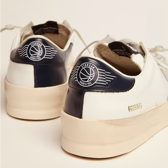 Like New w Box Golden Goose Stardan with ice-gray suede star and black heel 36 - Picture 3 of 10